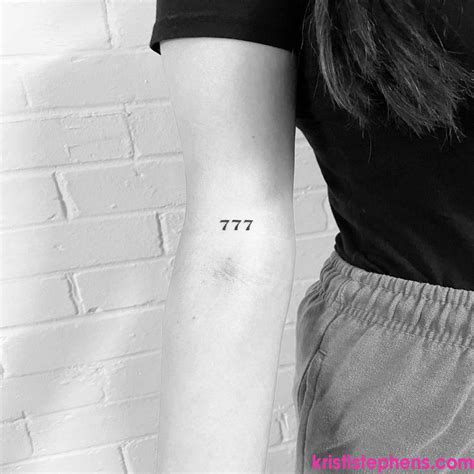 777 Tattoo Meaning: Uncovering This Hidden Symbolism .